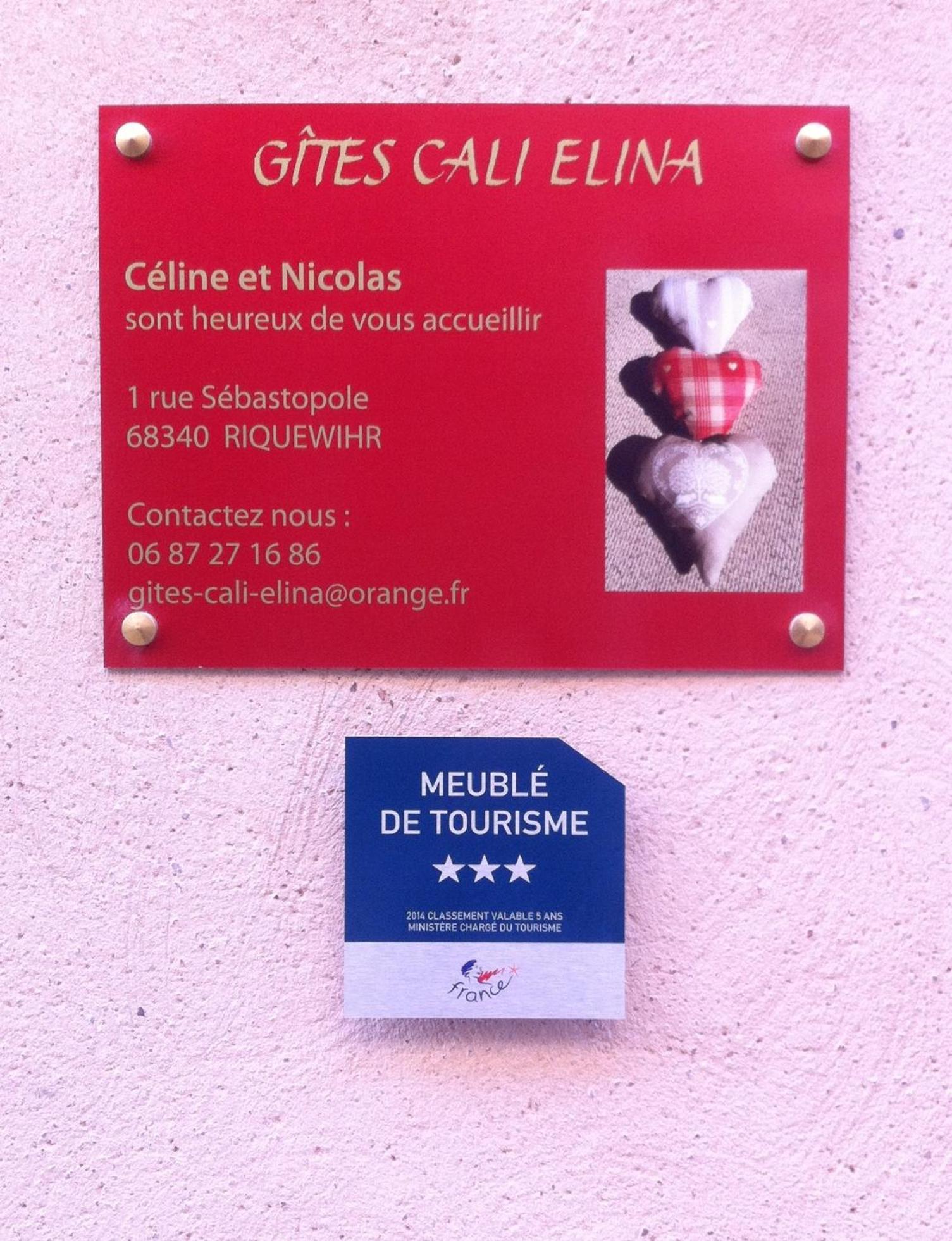 Apartment Cali Elina Riquewihr Værelse billede